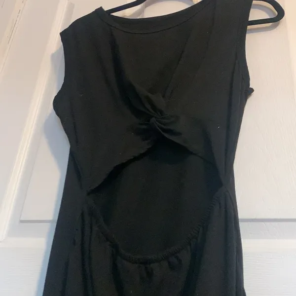 Black Short Dress Size M - Image 2