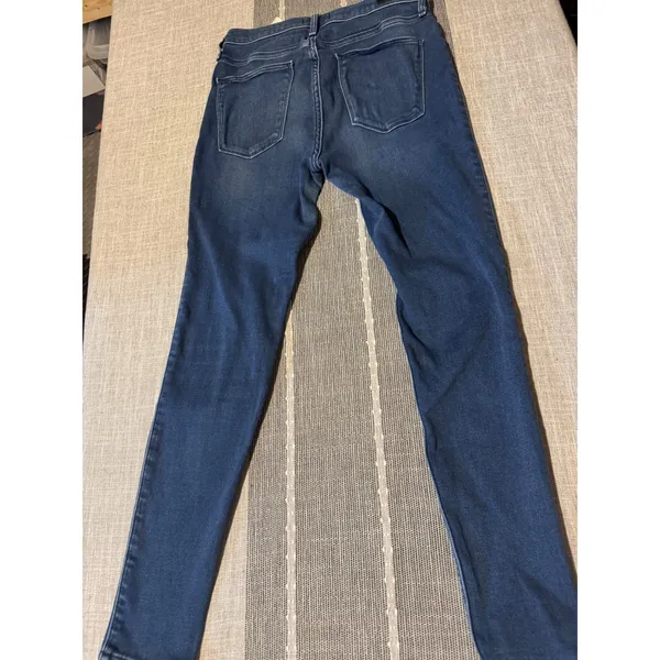 Abercrombie Fitch Simone High Rise Jean Legging Dark Wash Size‎ 28S - Image 4