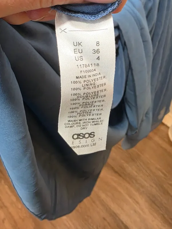 ASOS Blue Dress - Image 7
