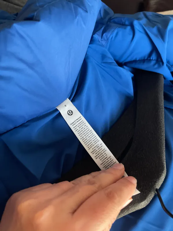 Lululemon NWT $298 Women Wunder Puff 600-Down-Fill Jacket blue symphony Blue 4 - Image 6