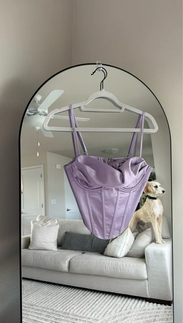 Hello Molly Purple corset top - Image 2
