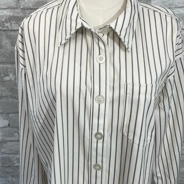 Maurices Corduroy Button Down Boyfriend Shirt - Image 3