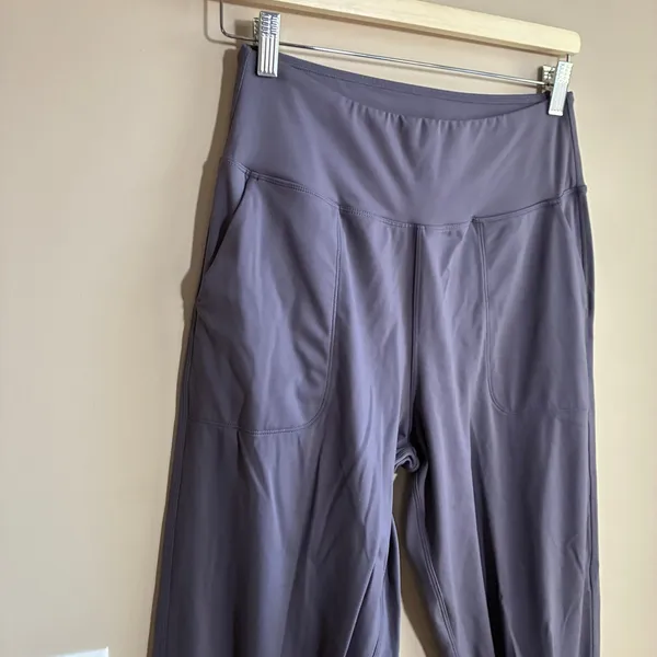 Unbranded High Rise Jogger Size 6 Purple Womens Polyester Blend - Image 2