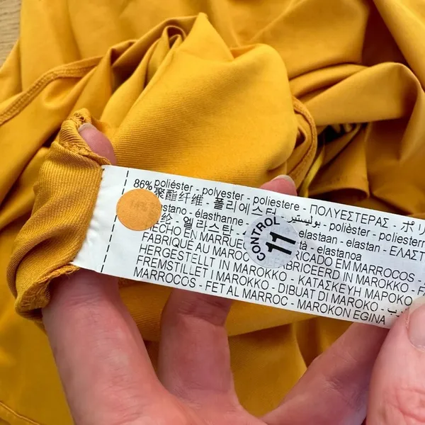Zara - Sleeveless Layered Maxi Dress in Yellow - Image 4