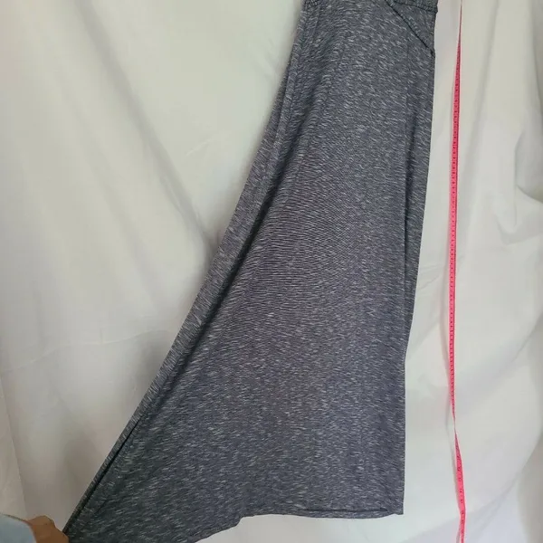 NWT Max Studio Blue Striped‎ Maxi Dress XS Sleeveless Marled Knit Coastal Resort - Image 2