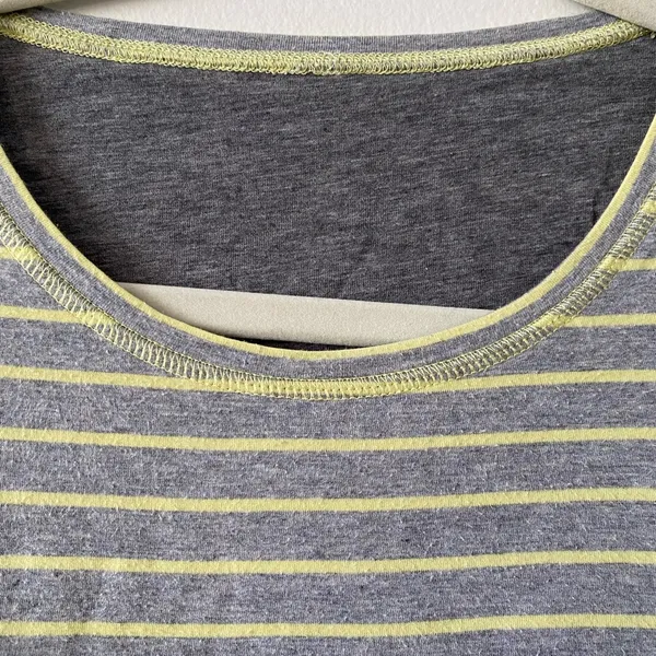 Lululemon Reversible Gray & Yellow Long Sleeve Top | S - Image 6