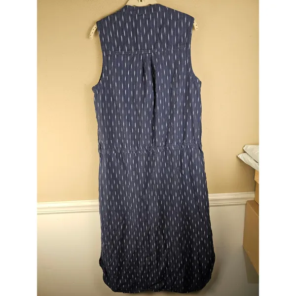 NWOT Faherty Womens Midnight Ikat Saylor Dress‎ Large - Image 2