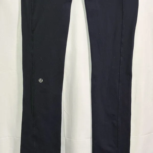 Lululemon Women’s Presence Pants Size 6 Navy Full Length Yoga Workout Gym - Image 9