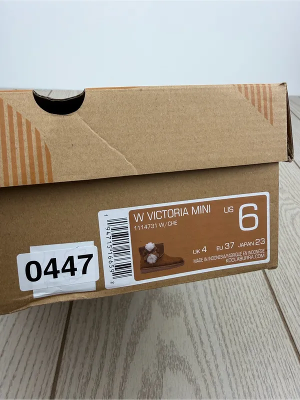 Koolaburra by Ugg Women's Victoria Mini Winter Boots US6 Chestnut $90 - Image 7
