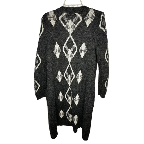 Listicle Mohair‎ Blend Long Cardigan Sweater - Image 5