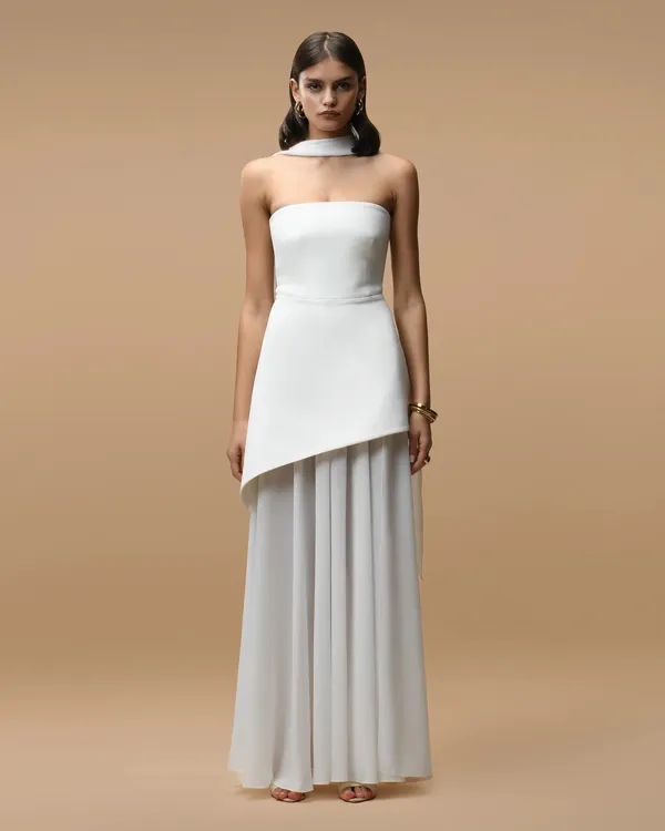 Matters Store Monaco White Dress Size M Size M - Image 2