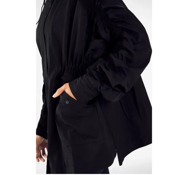 Fabletics black ruched utility jacket  - Image 3