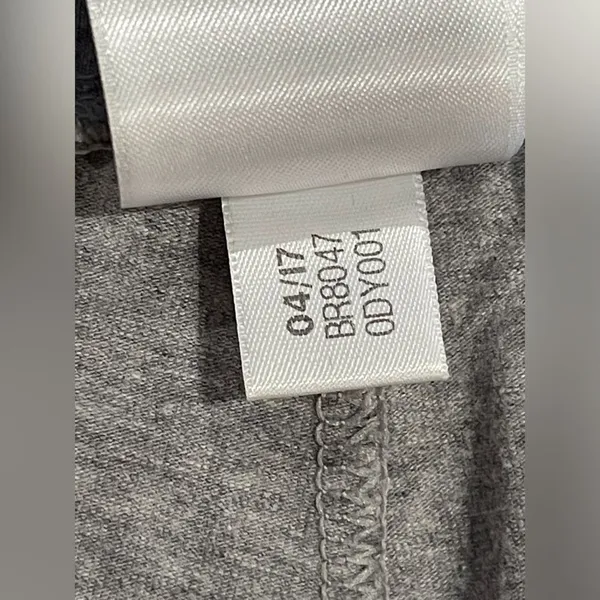 Adidas Kids Gray Joggers with White Stripes - Image 8