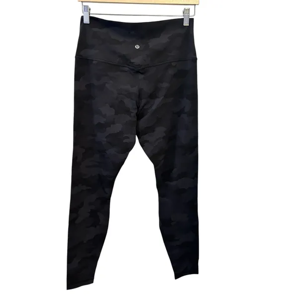 Lululemon Align Pant 28" Size 12 Heritage 365 BLACK Camo Deep Coal Multi NWT - Image 7