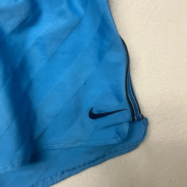 Nike Dri-Fit Women's Athletic Running Shorts Blue Size Large - Image 2