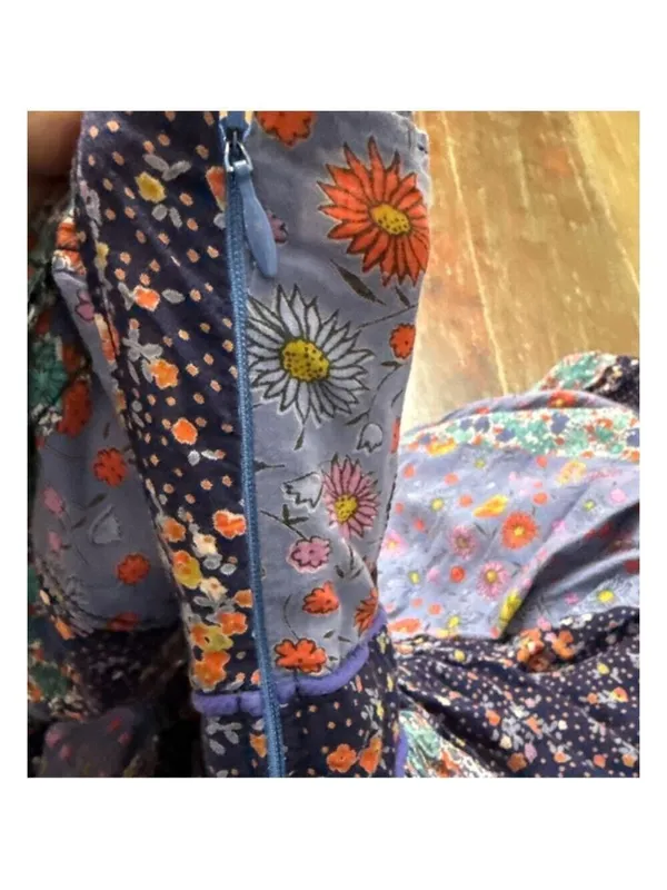 Maeve Anthropologie Patchwork Floral Sundress XS - Image 12