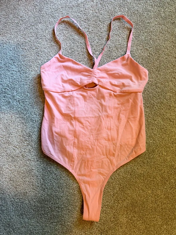 Colsie Target Balletcore Pink Bodysuit - Image 2