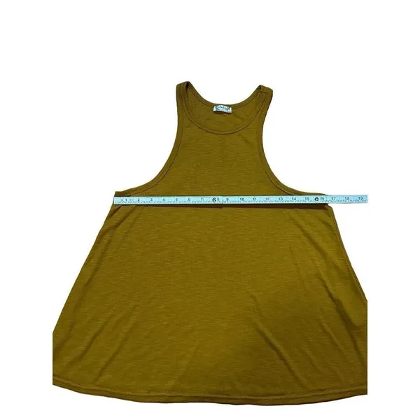Free People Intimately Free brown relaxed‎ fit tank sz S - Image 5