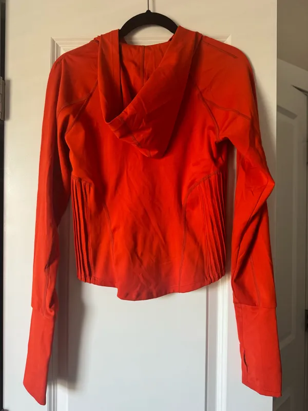 FP Movement Orange Zip-Up Athletic Jacket - Image 4