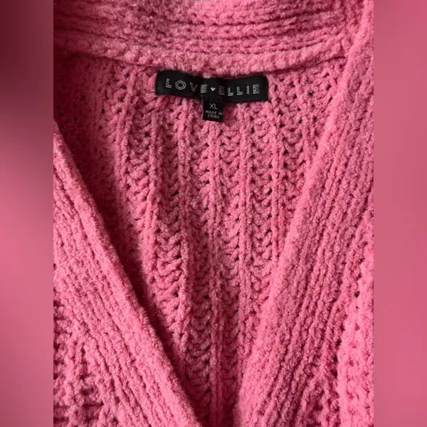 Love‎ Ellie Pink Cardigan Sweater - Image 8
