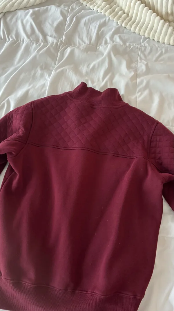 Lands' End Quarter-Zip Fleece Pullover - Image 4