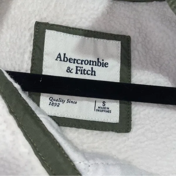 Abercrombie & Fitch Asymmetrical Half Snap Fleece Pullover Women S Gorpcore - Image 5