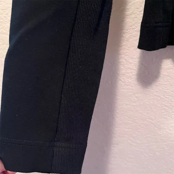*30off3* Women's Black Asymmetrical‎ Zip Jacket Size M Casual - Image 4