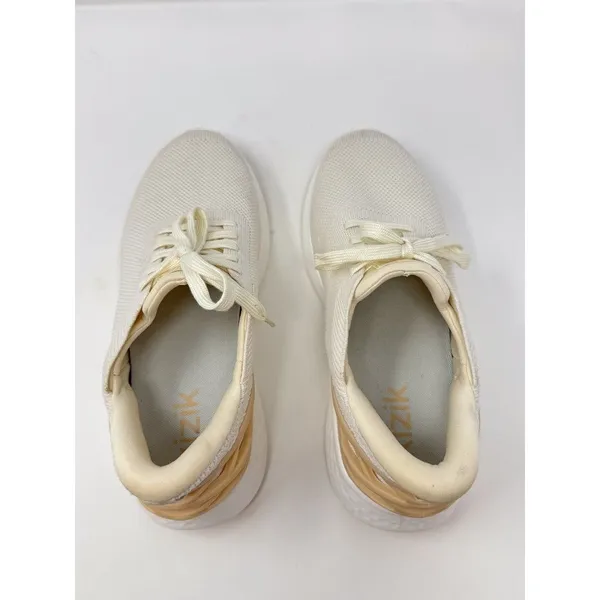 Kizik Athens Adult Shoes Beige Mesh Low Top Athletic Sneakers Men 7.5 Women 9 - Image 7