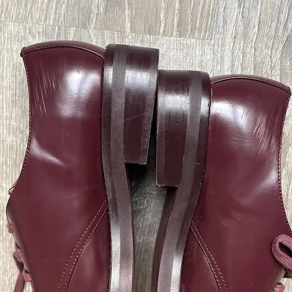 French Connection Woman’s Maeko Brown Leather Oxfords Shoes - Image 8