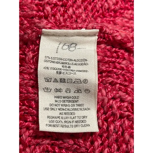 Free People Women's Red Sleeveless Racerback Y2k Boho Tunic Tank Top Size M - Image 4