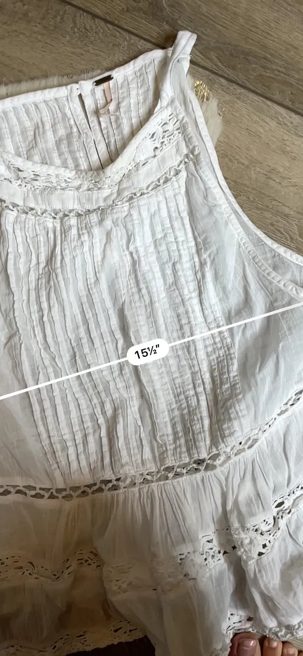 Free People Constant Crush Lace Tank Top - Image 3