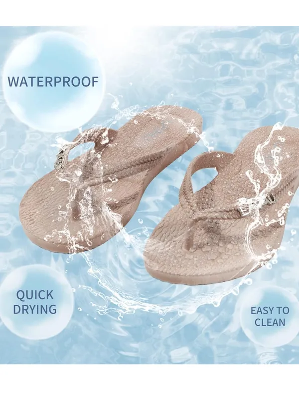 Lavau Nude Beach Pool Lake Flip Flops Waterproof Non Slip - Image 9