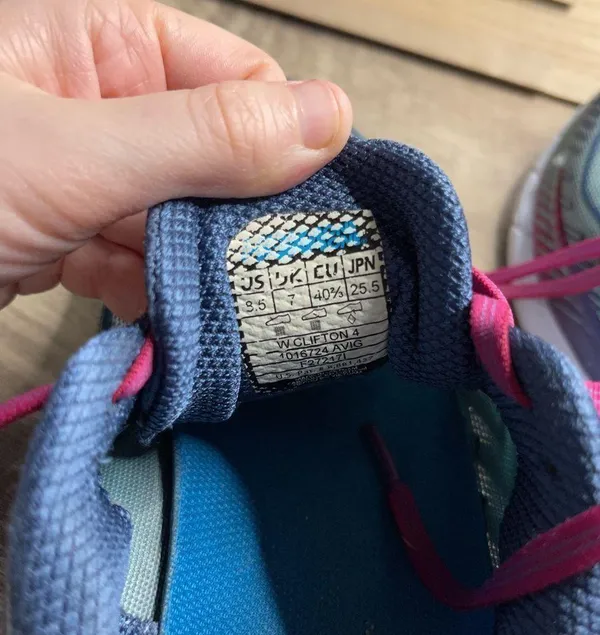 Hoka Clifton 4 Aquifer Vintage Indigo Running Shoes - Image 13