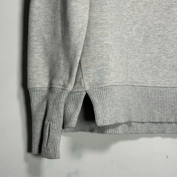 Athleta Womens Gray Cowl Neck Pullover Sweatshirt‎ Thumbholes Size S 8537 - Image 10