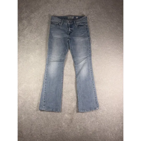 lucky brand jeans womens lolita boot cut jeans 4/27 y2k - Image 2