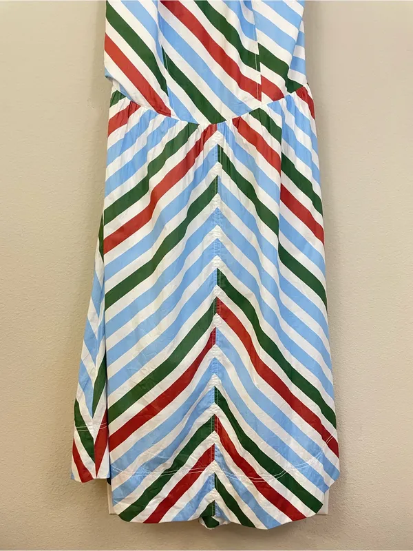 Anthropologie‎ Maeve Halter Striped Midi Sundress Size XL - Image 7