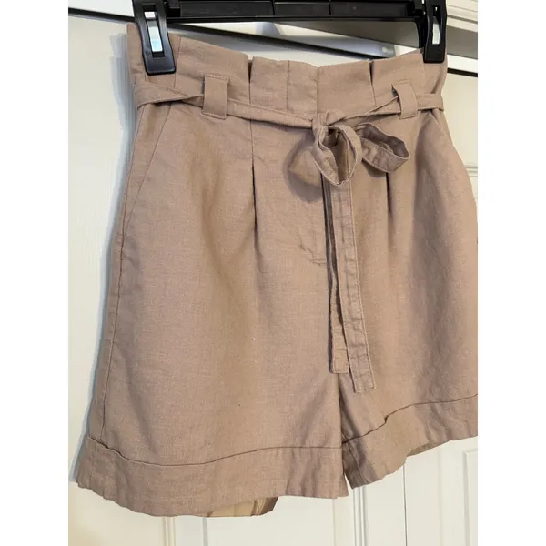 Express Dressy Brown Women's‎ Shorts - Image 2
