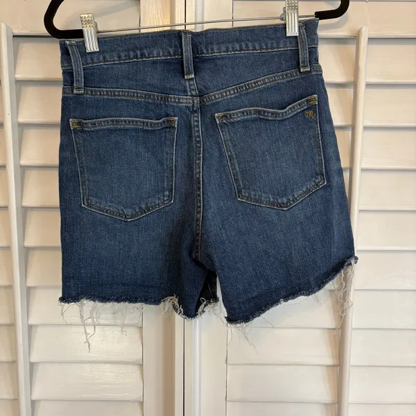 Madewell‎ High Rise Denim Shorts Size 25 - Image 2