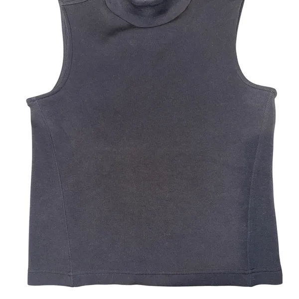 SPANX AirEssentials Sleeveless Mock Neck Tank Top in Black Women's XS Work Sleek - Image 4