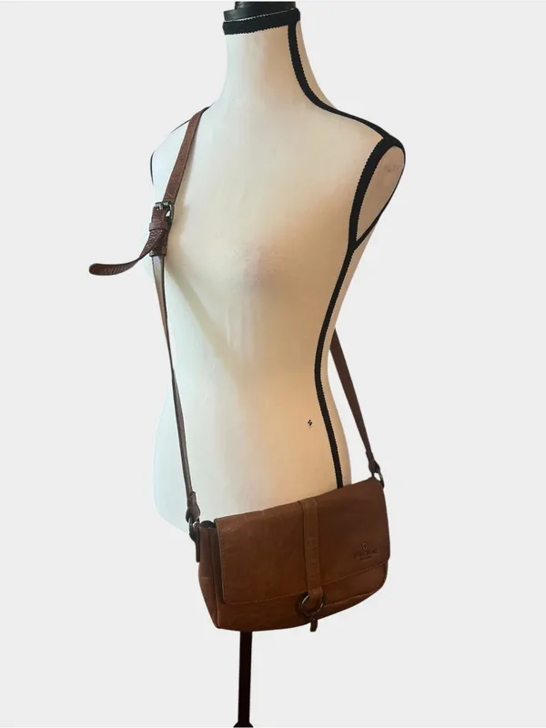 Wild West brown leather western crossbody - Image 3