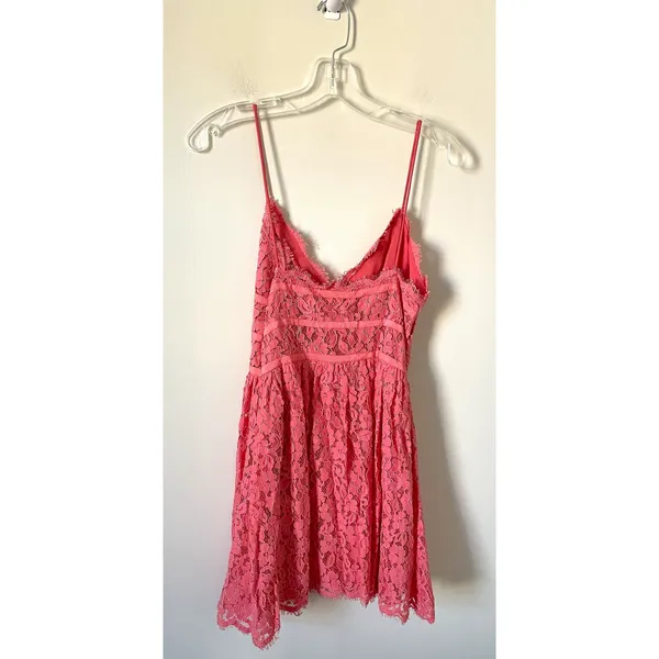 Revolve NBD Lace Mini Dress Pink Size Small NEW - Image 4