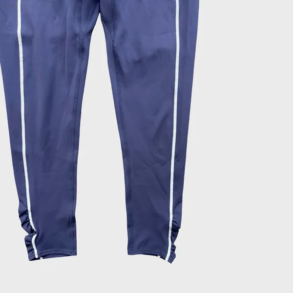 Free People You’re a Peach Leggings Women’s Small Blue High Rise Cropped - Image 3