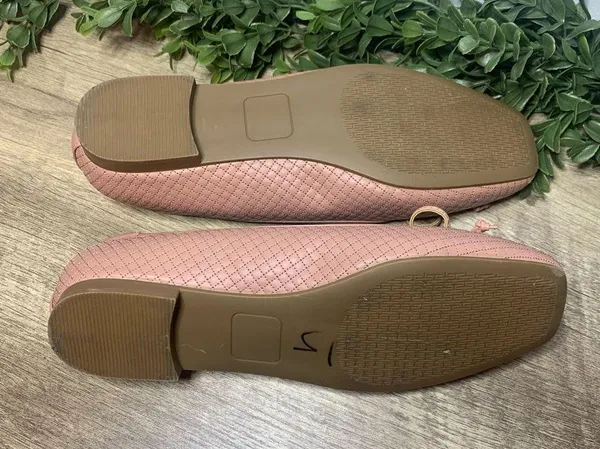 Cliffs by White Mountain Women's Pink Ballet Flats Ladies Size 9.5 Wide Blanche - Image 5