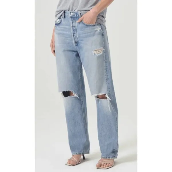 NWT AGOLDE 90's Jean Mid Rise Loose Fit Sz. 31 - Image 3