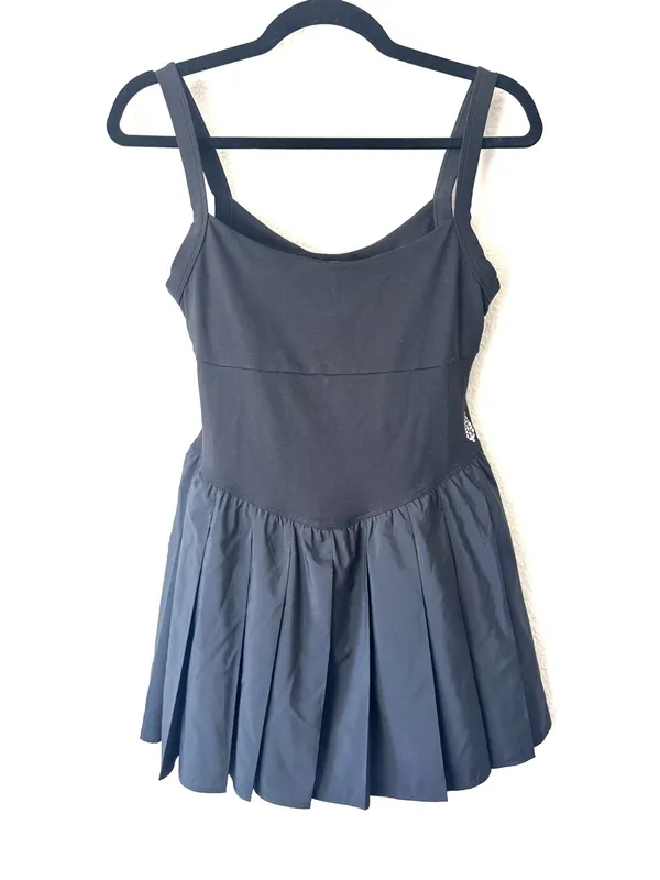 Free People FP Movement Black Swing Of Things Dress Romper Size Small - Image 3