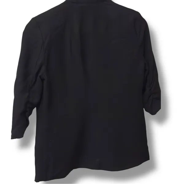 LC Lauren Conrad | EUC Philippines Black Open-Front Blazer Jacket (size 2) - Image 4