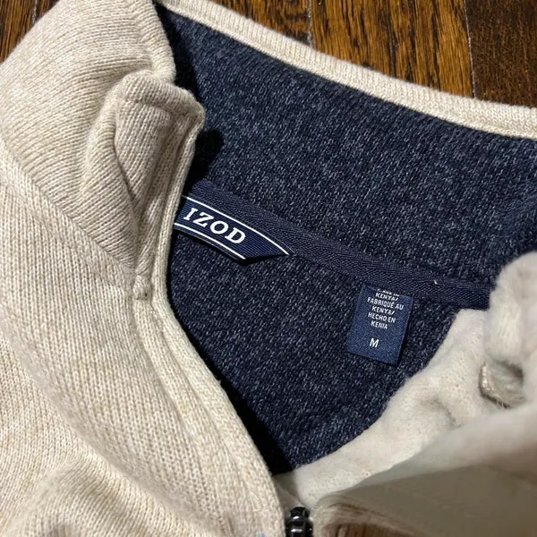 IZOD Fleece Quarter Zip - Image 4