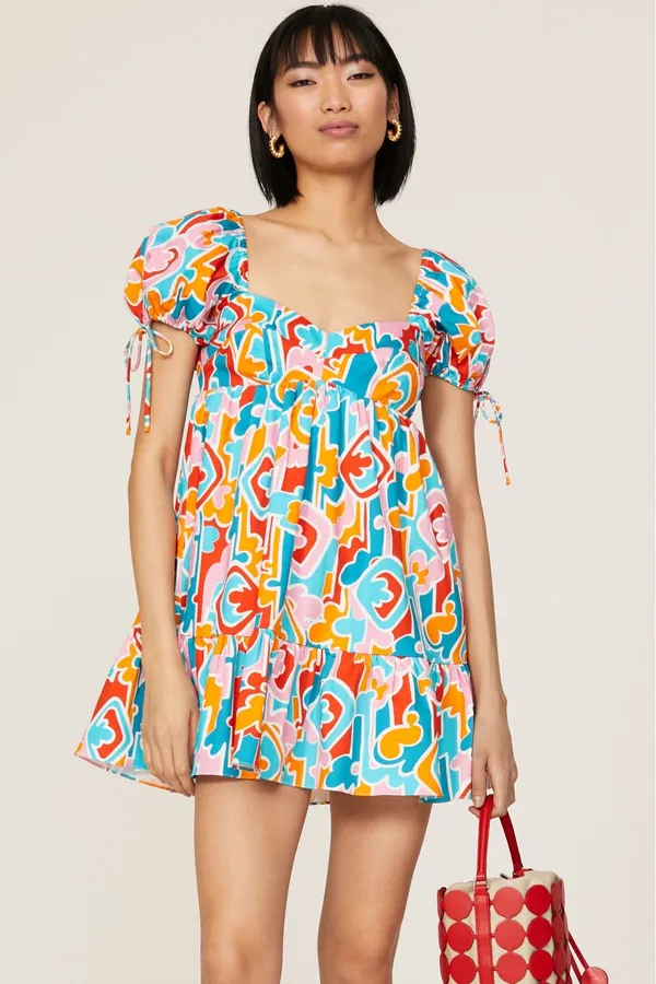 Amanda Uprichard Sicily Mini Dress in Miami - Image 2