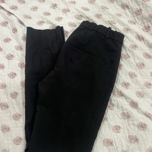 Zara XS Classic Black Dress Pants - Image 2