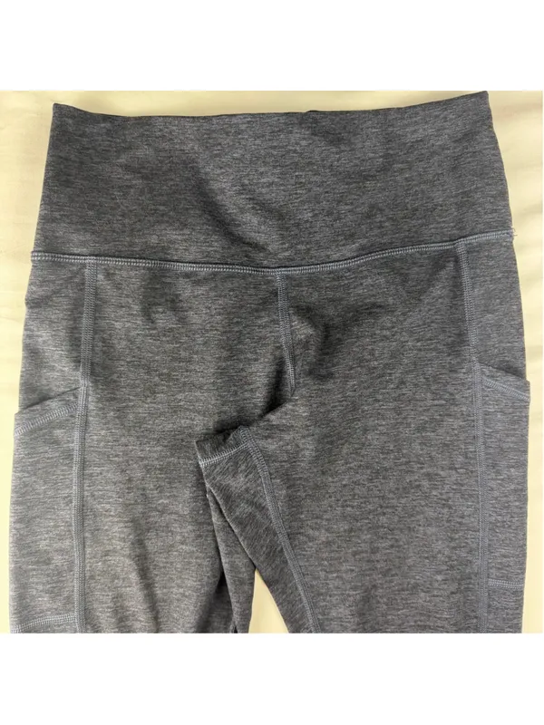 Women's Offline by Aerie The Hugger Leggings Size L Dark Blue Grey - Image 2
